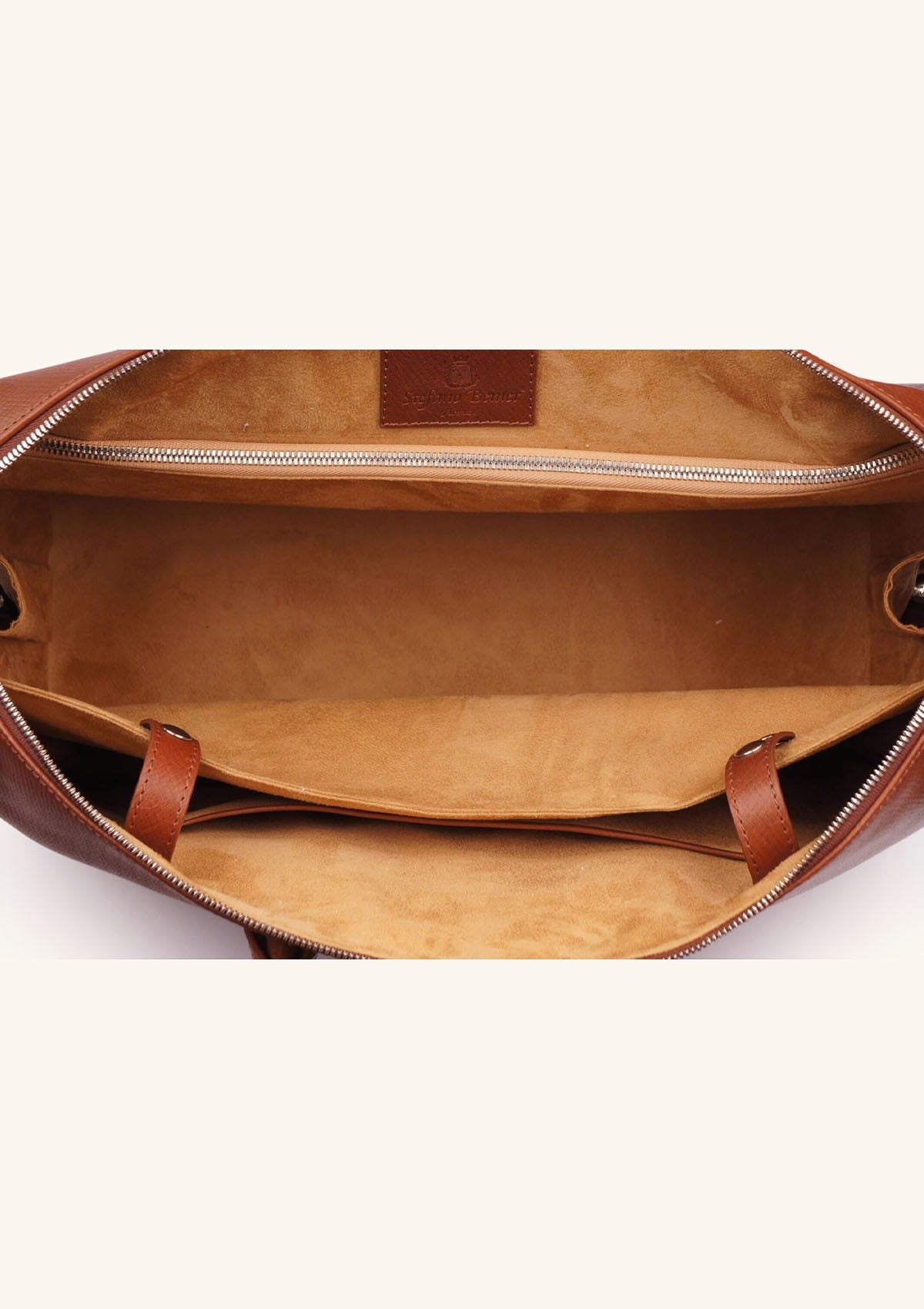 Stefano Bemer Bags SV Document Bag borsa pelle marrone 41 cm