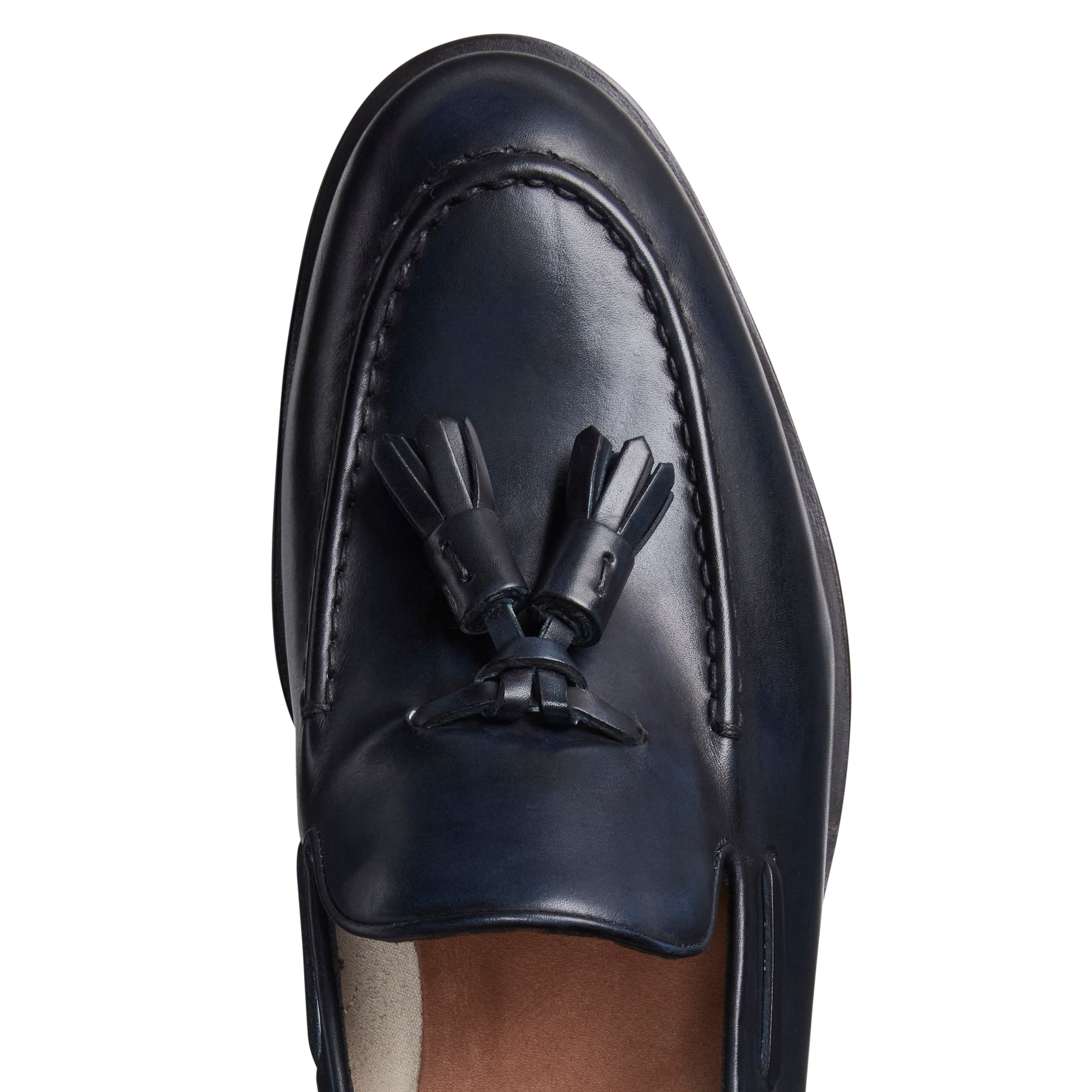 F.lli Rossetti Brera 12745 mocassino pelle blu marine