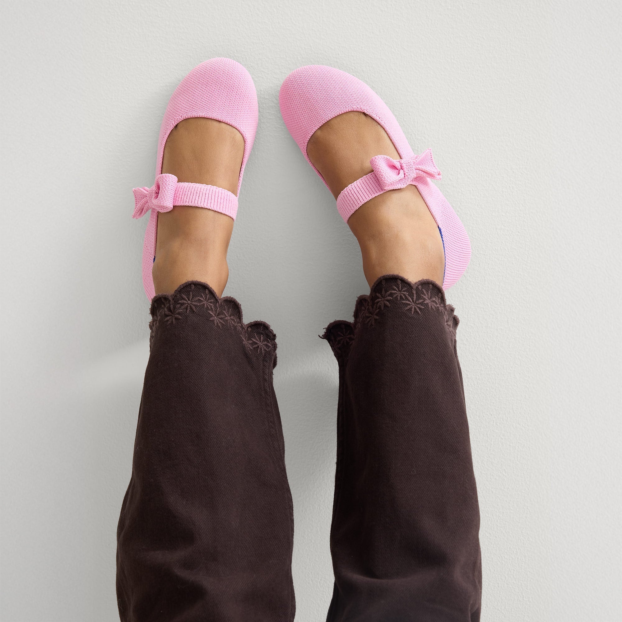 Rothy's Kids Tux Bow Mary Jane ballerine bambina Tutu rosa fiocco