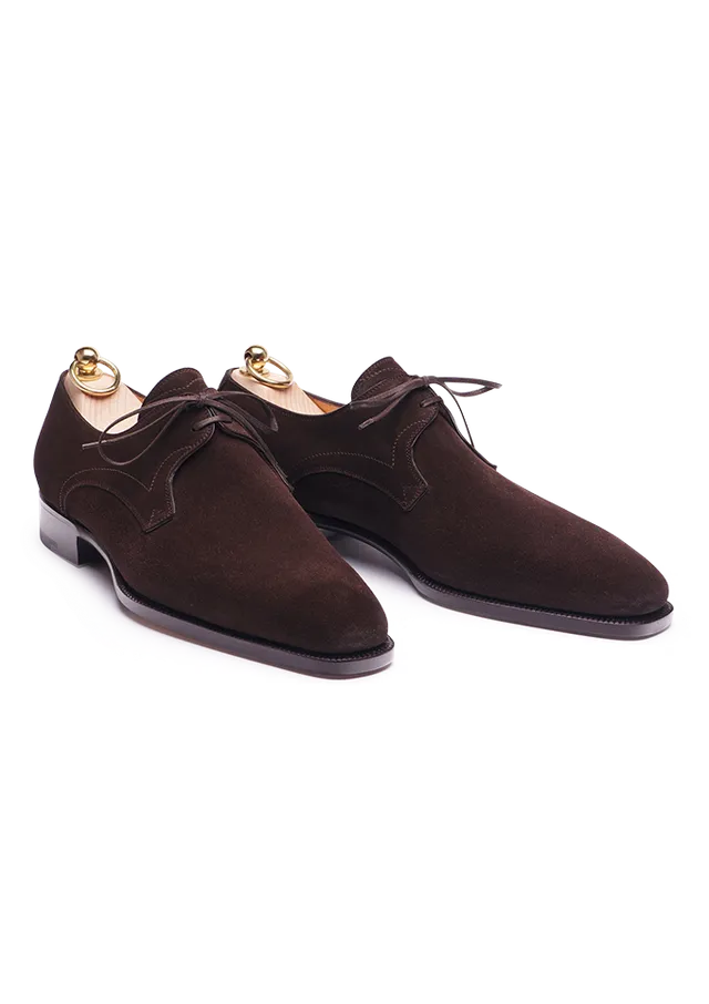 Stefano Bemer Derbies C5279 derby camoscio marrone
