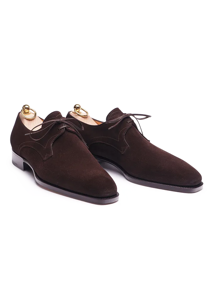 Stefano Bemer Derbies C5279 derby camoscio marrone