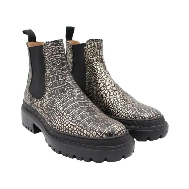 Sandro Barbera & Figli 802 stivaletto chelsea cocco metal