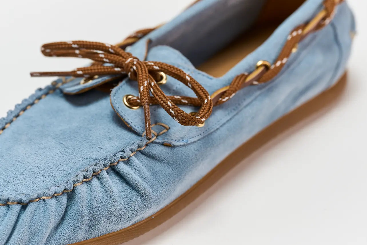 Sandro Barbera Indianina Sky stringate donna scamosciate