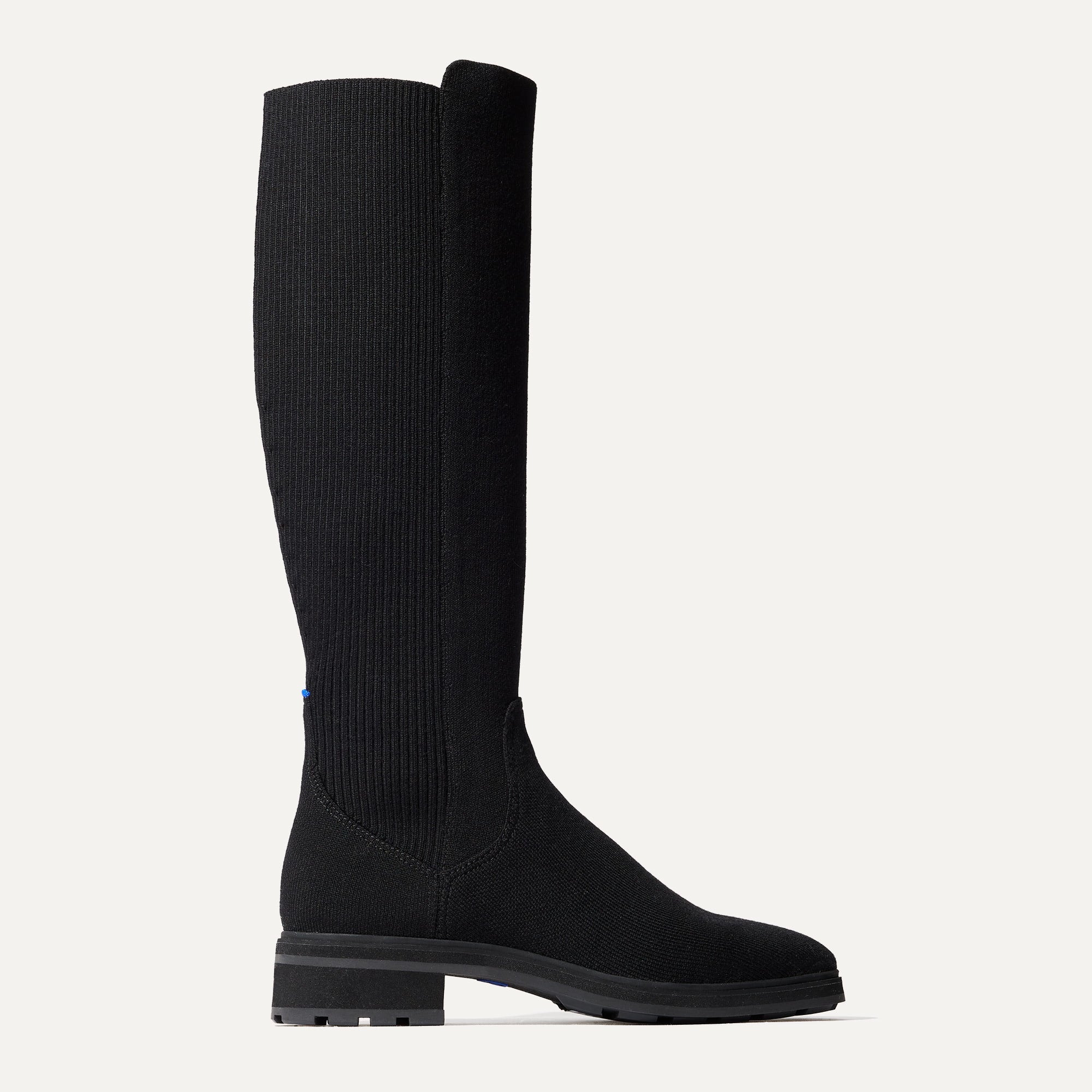 Rothy's Tall Lug Boot stivali Truffle Brown suola carrarmato