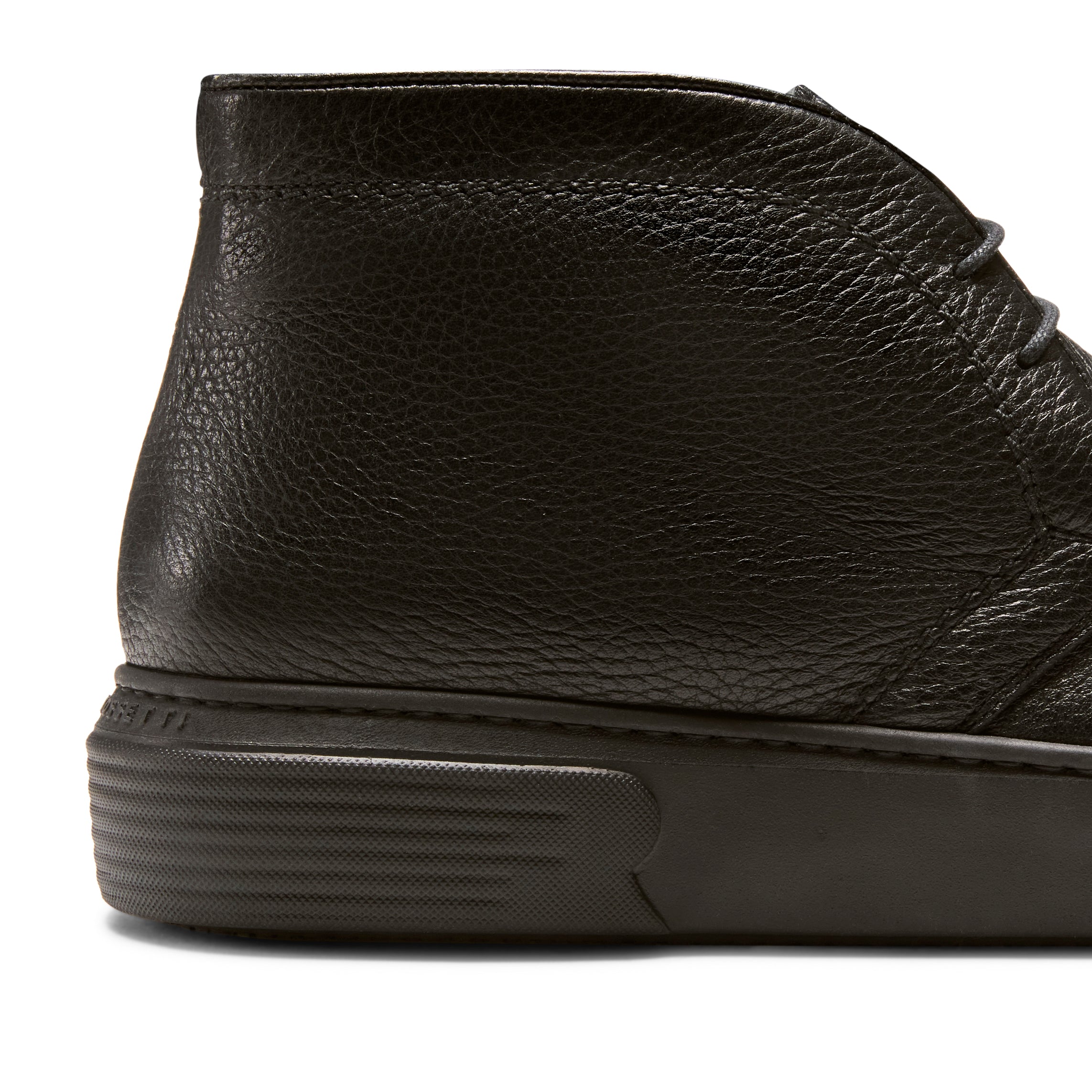 F.lli Rossetti 47055 Desert Boot Uomo Nero Scamosciato