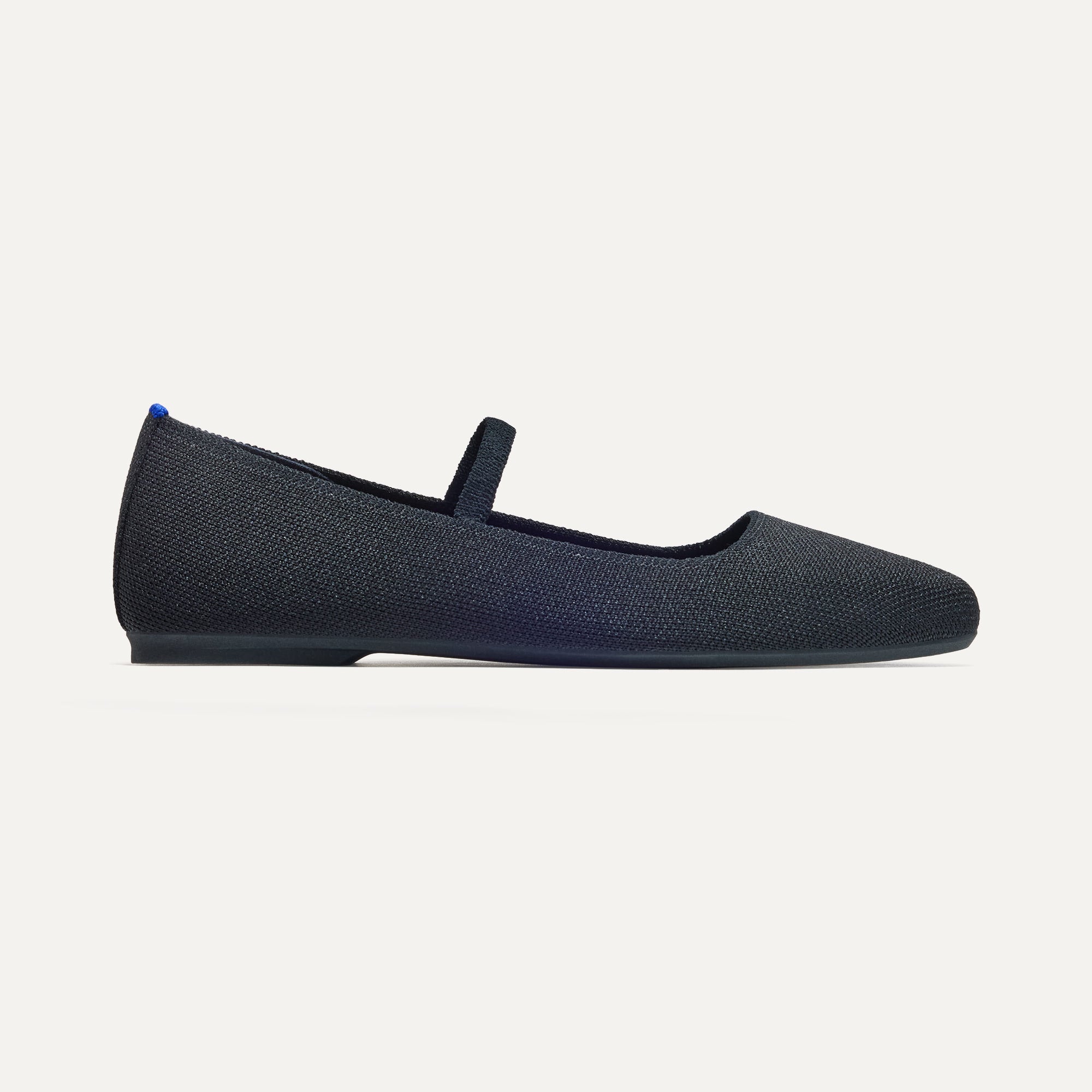 Rothy's The Max Square Mary Jane ballerine Black punta quadrata