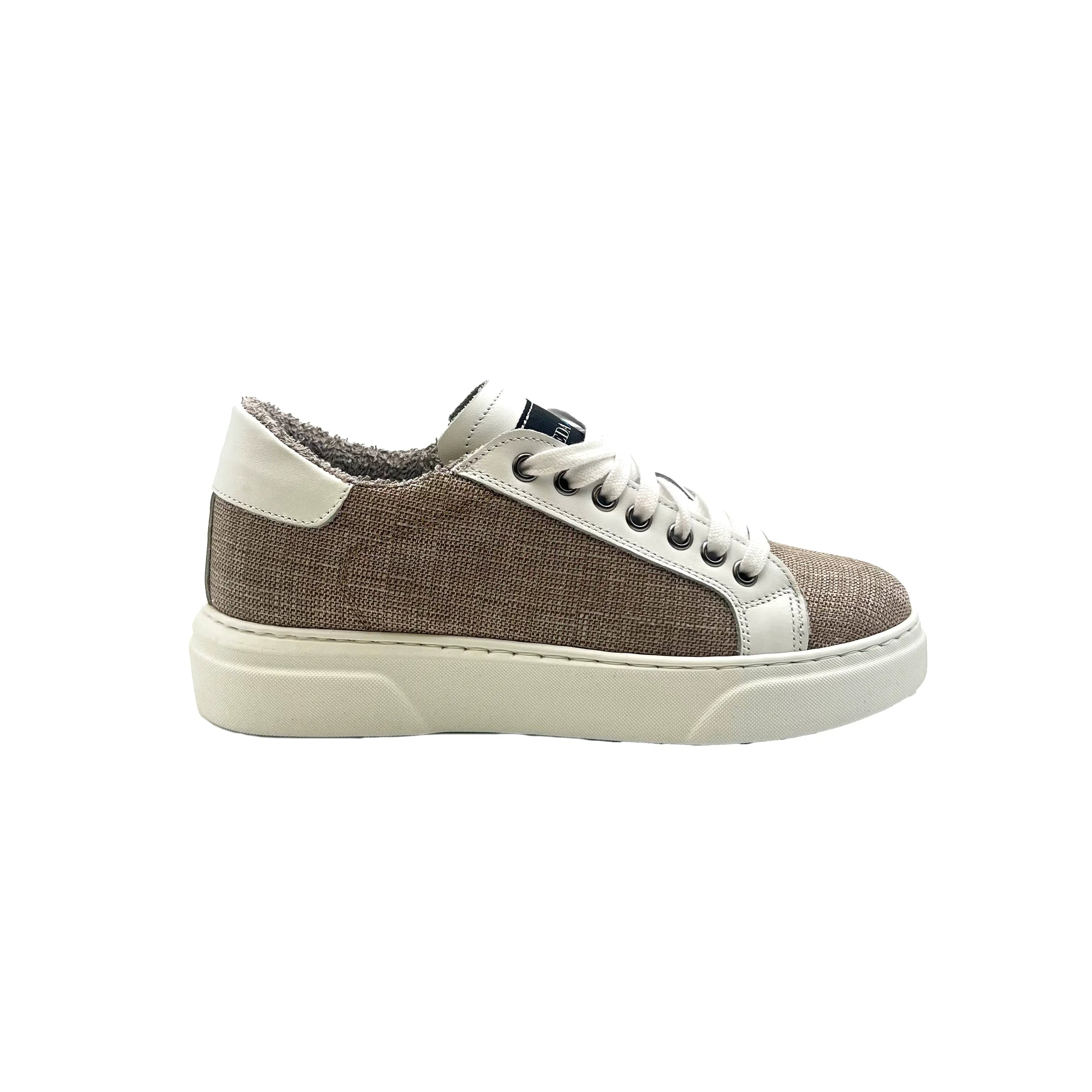 Sandro Barbera Wooly Jumper Sable sneaker lana merino