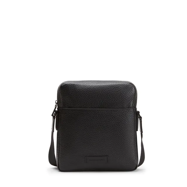 F.lli Rossetti borsa messenger uomo pelle nero