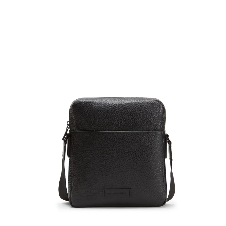 F.lli Rossetti borsa messenger uomo pelle nero