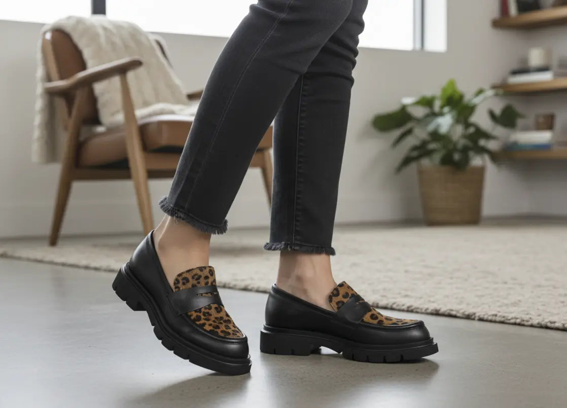 Sandro Barbera Stringate Donna Very 06 Loafer Leopardo