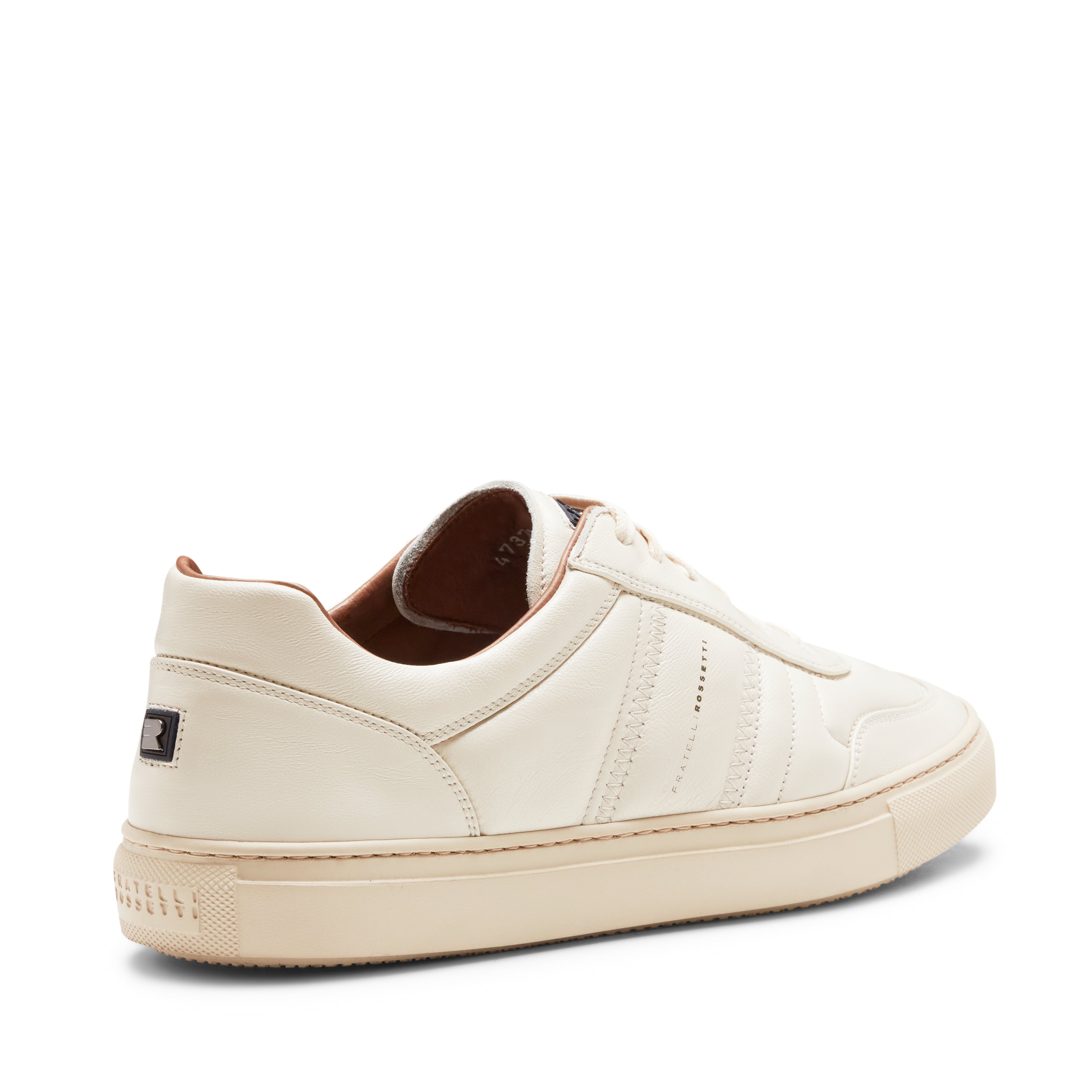 F.lli Rossetti One 47372 sneaker pelle uomo latte