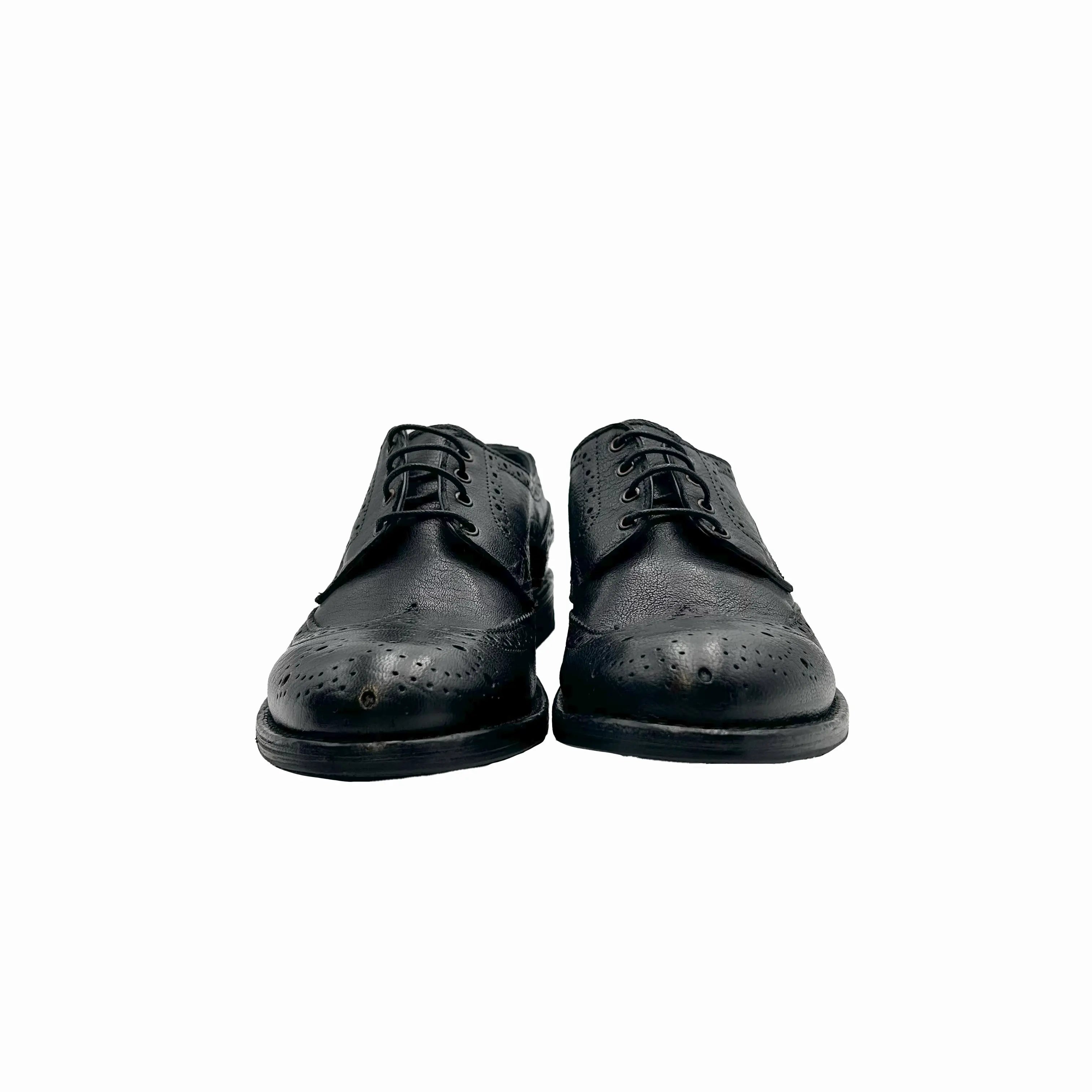 Sandro Barbera Stone Wax 18225 derby donna nero