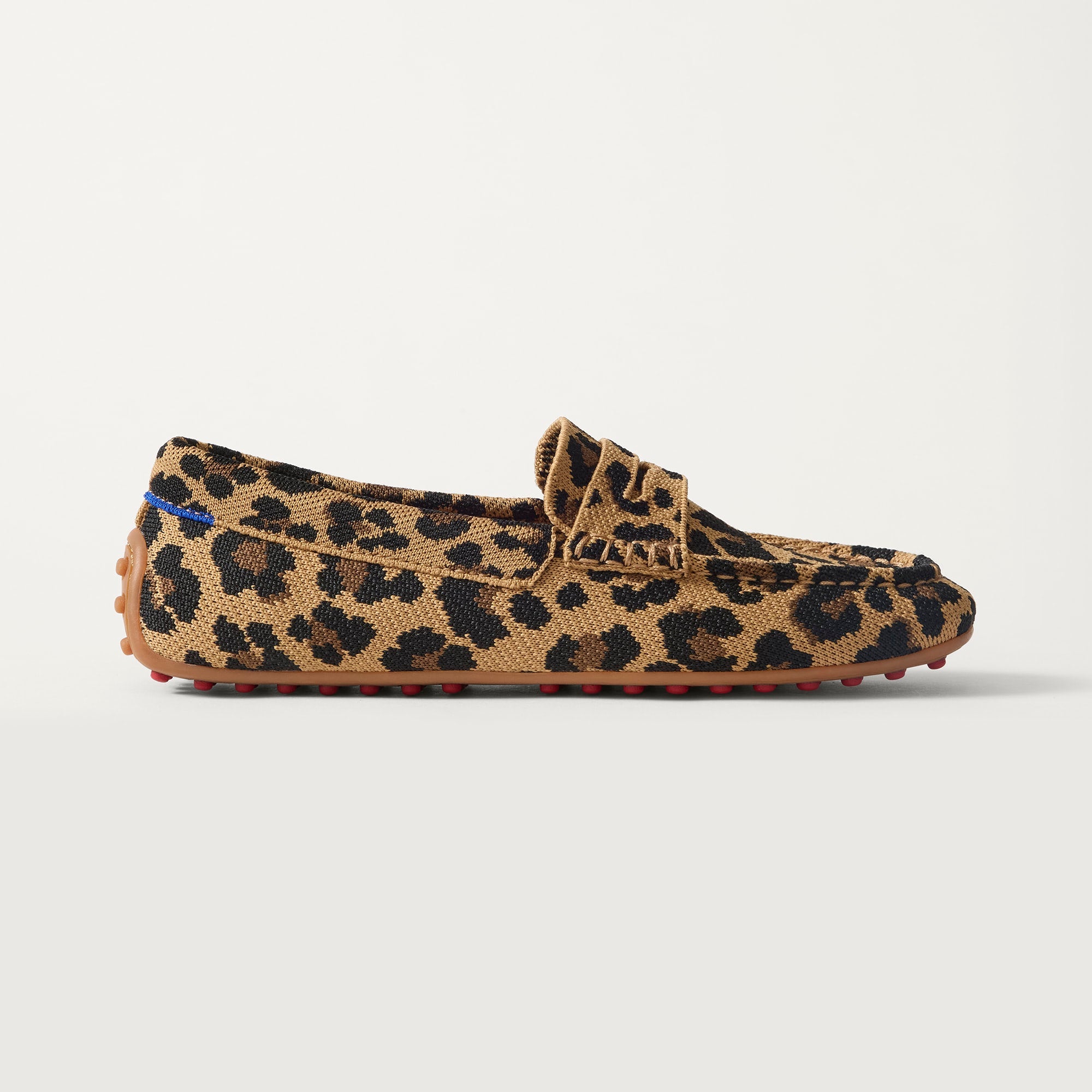 Rothy's The Daily Driver mocassini leopardati Caramel Cat