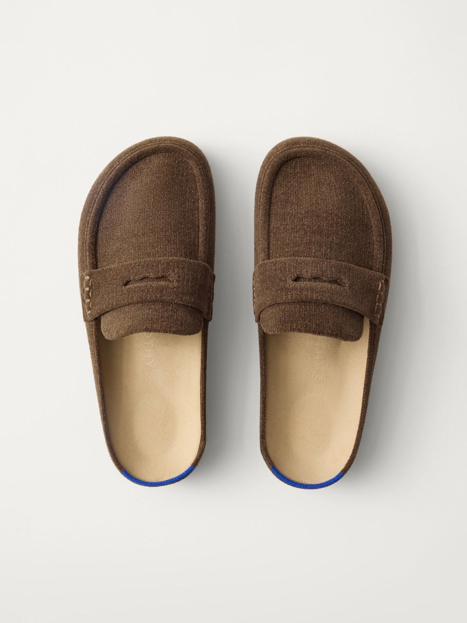 Rothy's The Penny Clog Zoccoli ReVelvet Caramel Misura 7