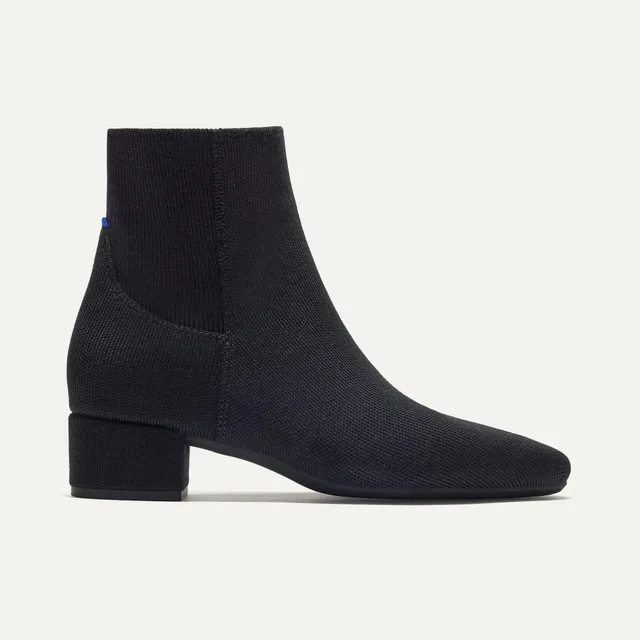 Rothy's The Classic Boot stivaletti donna nero tacco 4 cm