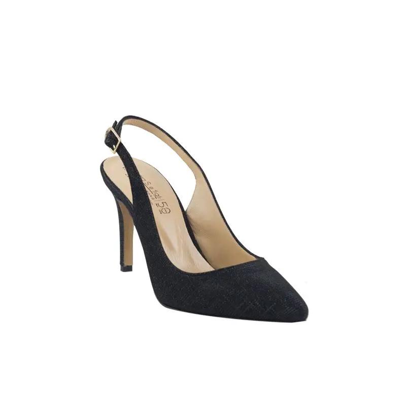 Sandro Barbera Matrimonio Chanel Sirio sandali bianchi tacco 90