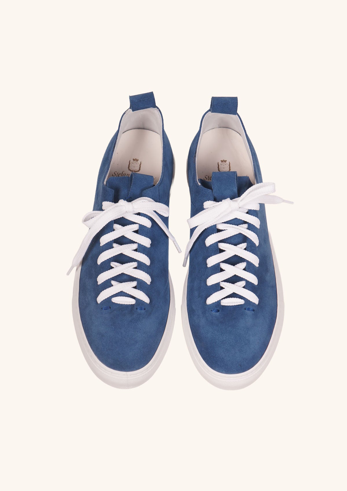 Stefano Bemer Sneakers Modello2025 sneakers camoscio blu marine