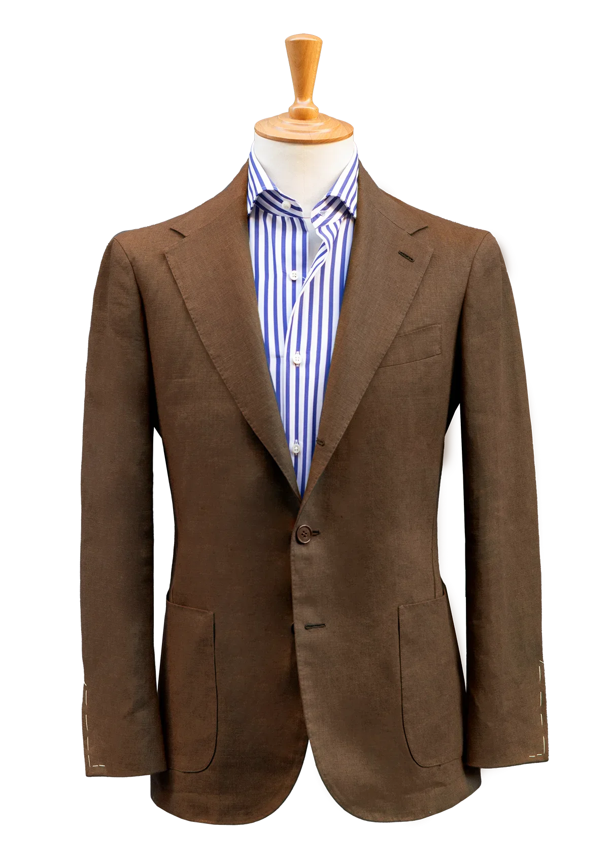 Stefano Bemer Blazers giacca lino marrone SV2105