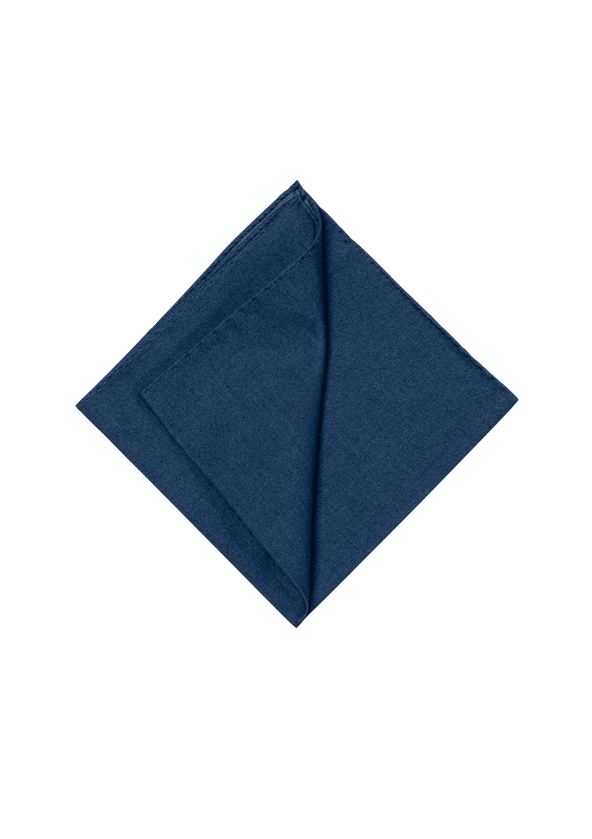 Stefano Bemer Pocket Squares pochette cotone C01 denim blu