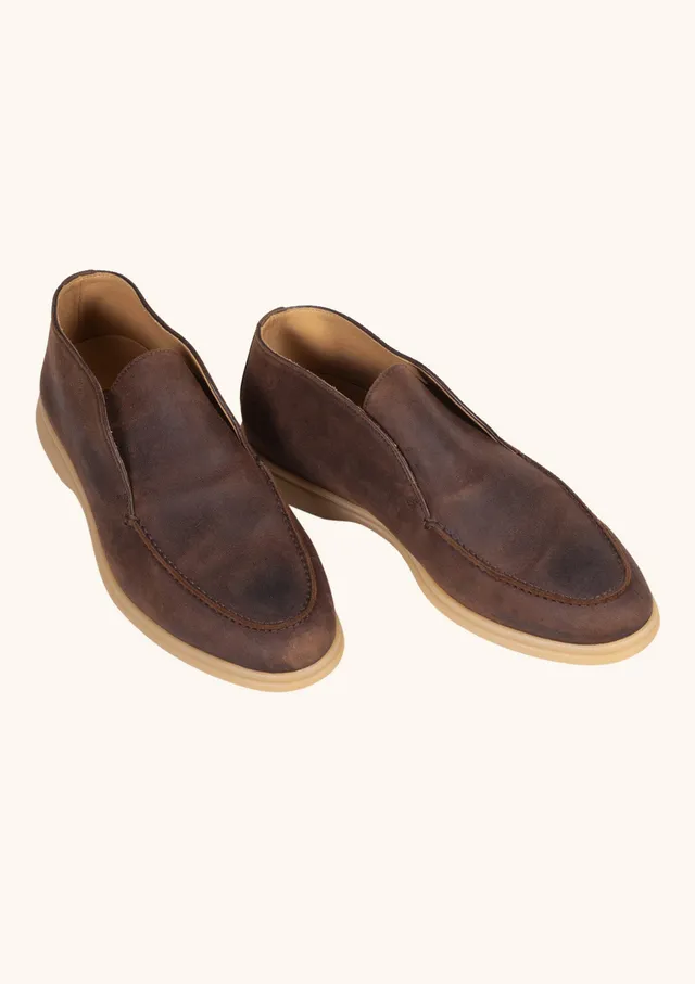 Stefano Bemer Boots 7990 stivali tabacco pelle kudu walk