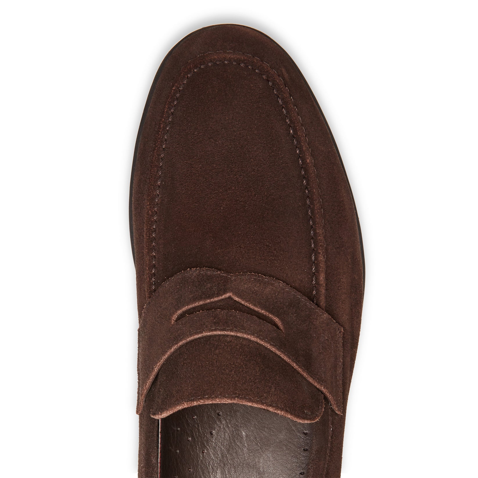 F.lli Rossetti Mocassino 44612 Scamosciato Cacao Idrorepellente