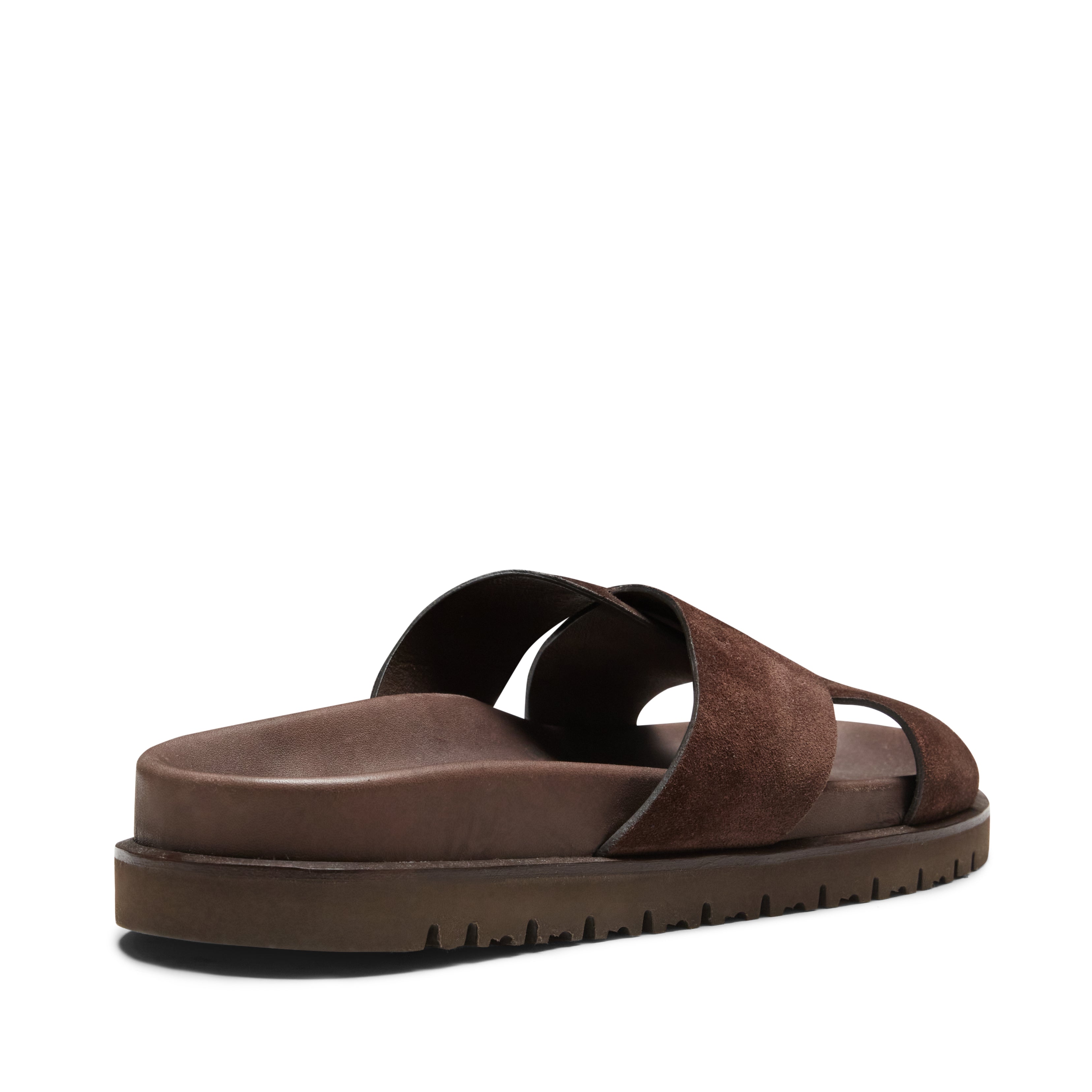 F.lli Rossetti One 47141 sandalo marrone suede slide