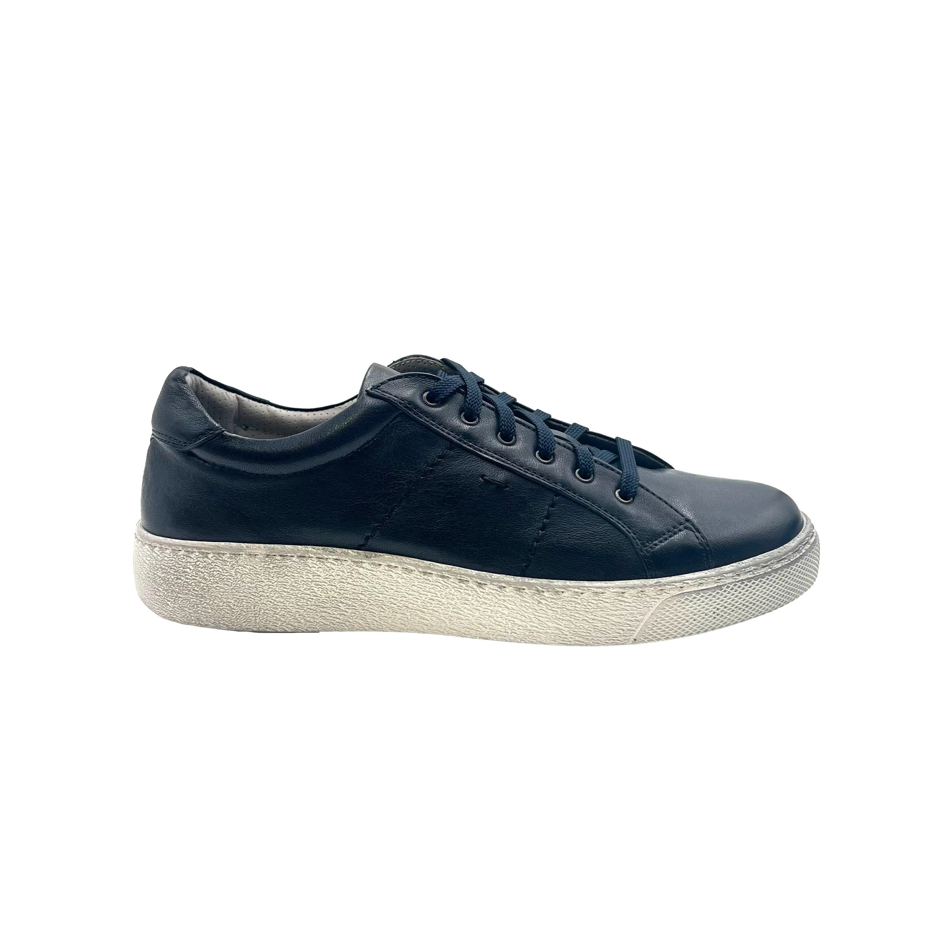 Sandro Barbera Owilde 1467 Sneaker Uomo Blu Pelle