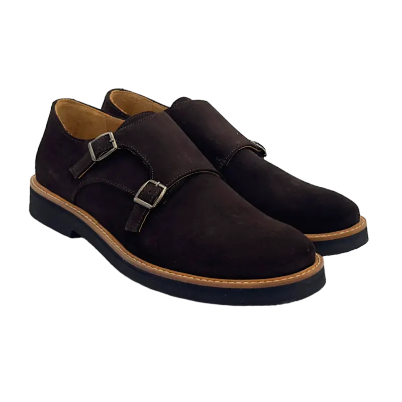 Sandro Barbera & Figli 1528 GoRain double monk moro 42