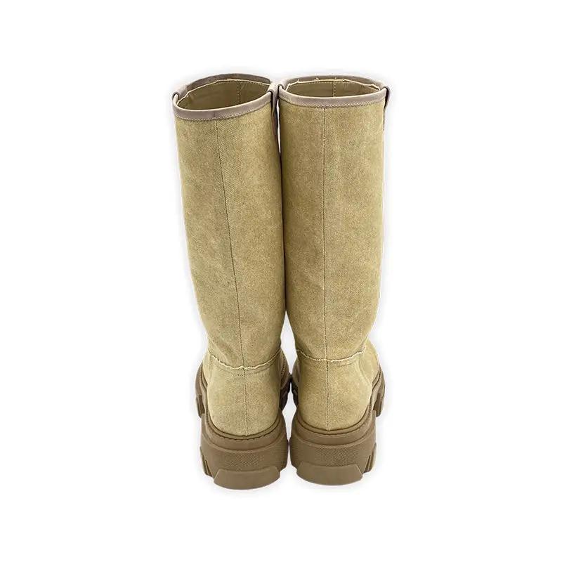 Sandro Barbera Stringate Donna Catia 12 LTD stivale beige pelle