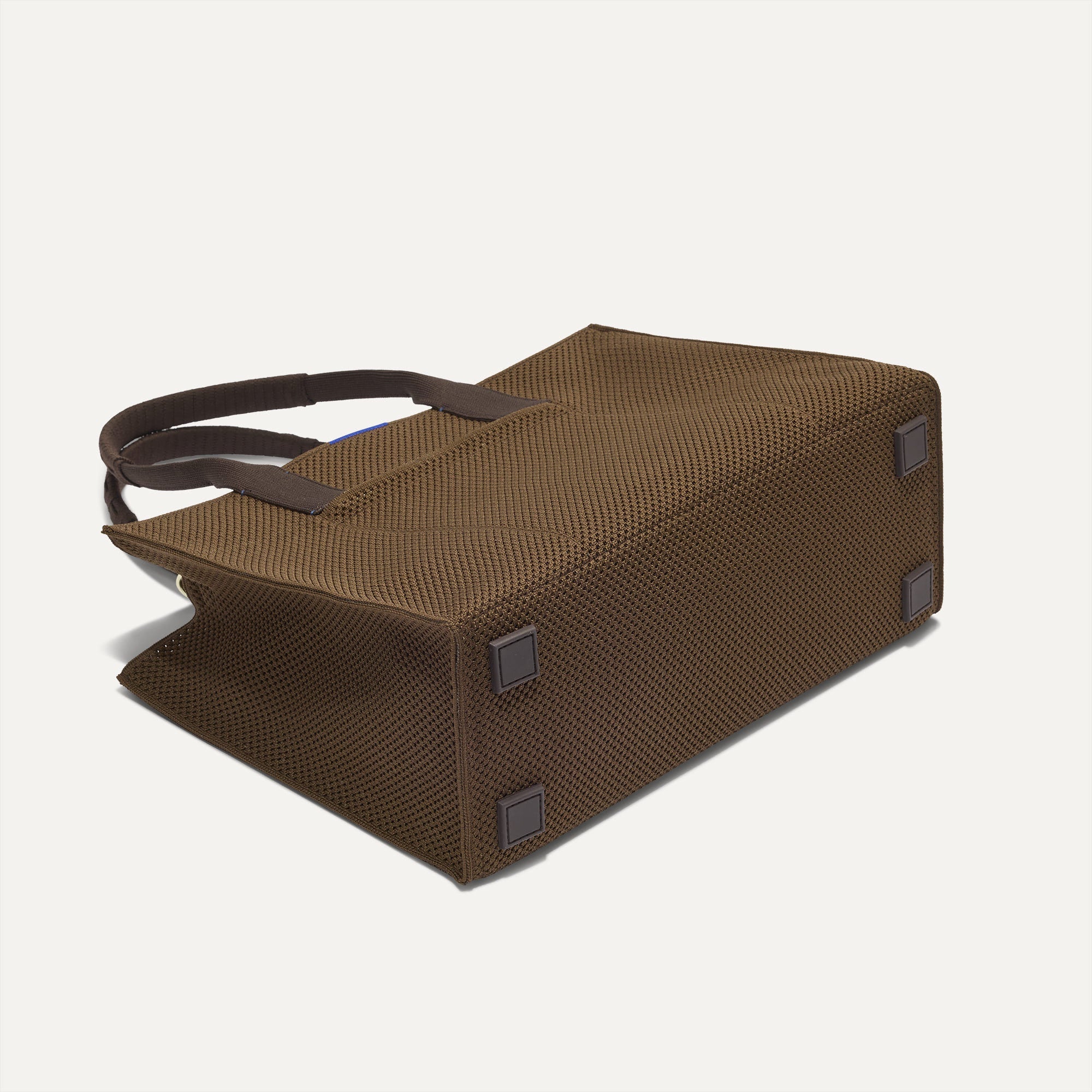 Rothy's The Classic Tote borsa Cinnamon Open-Knit con zip