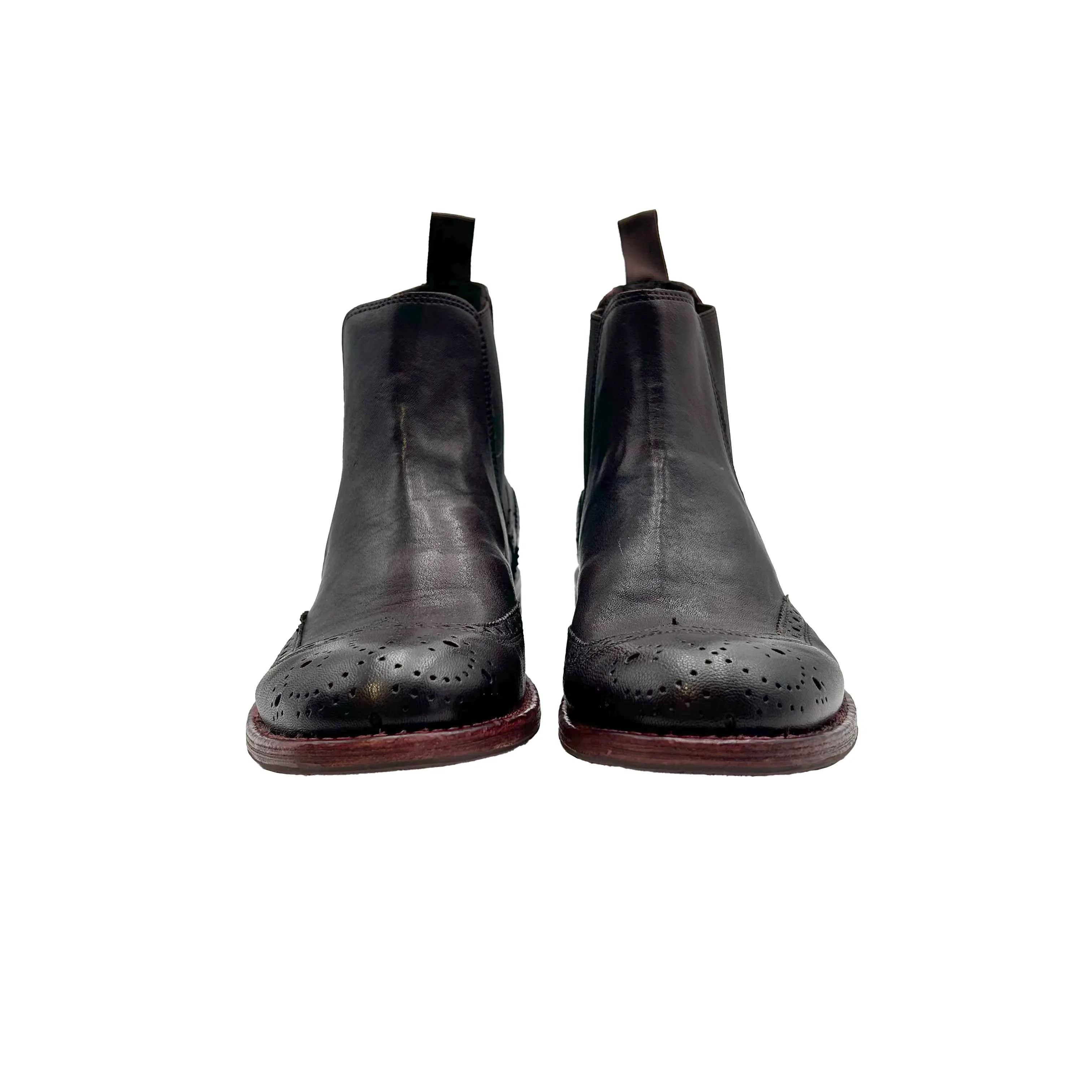 Sandro Barbera Stone Wax D34229 Stivaletti Donna Bordeaux