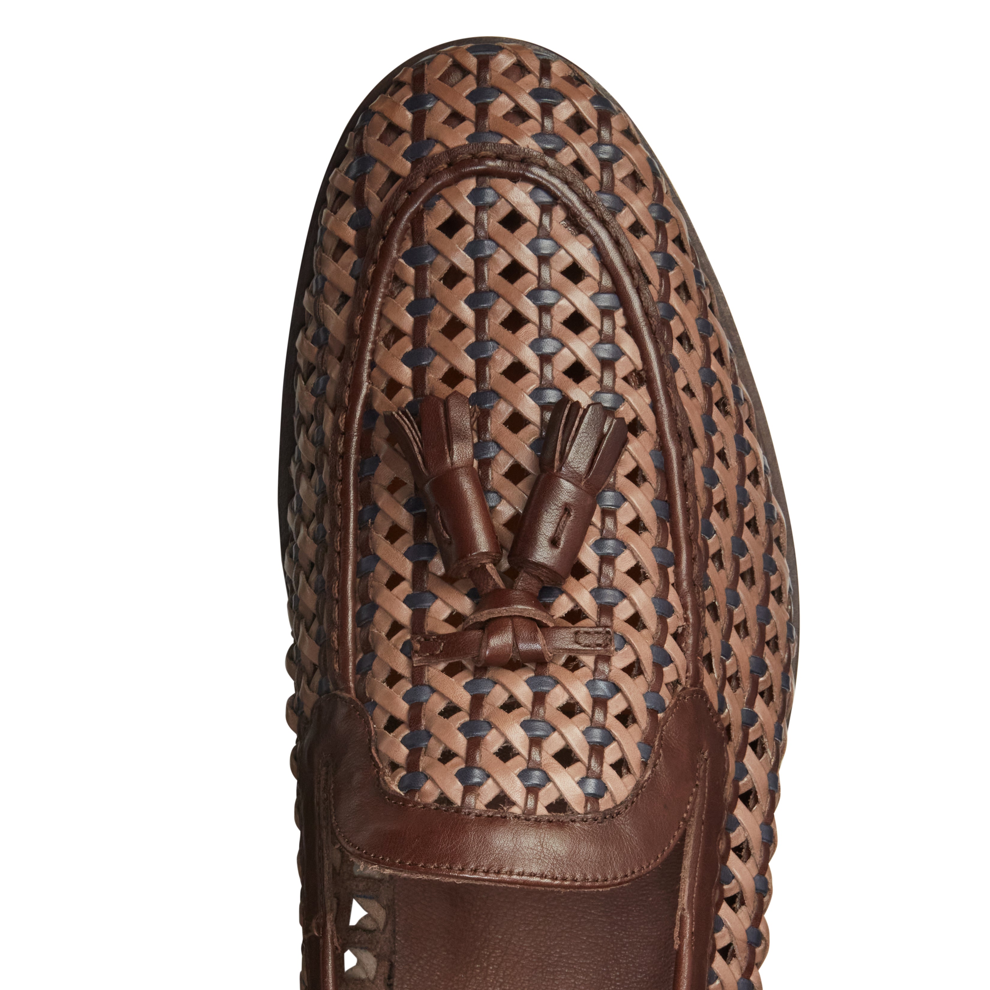 F.lli Rossetti Brera Mocassino Uomo Pelle Mogano Beige