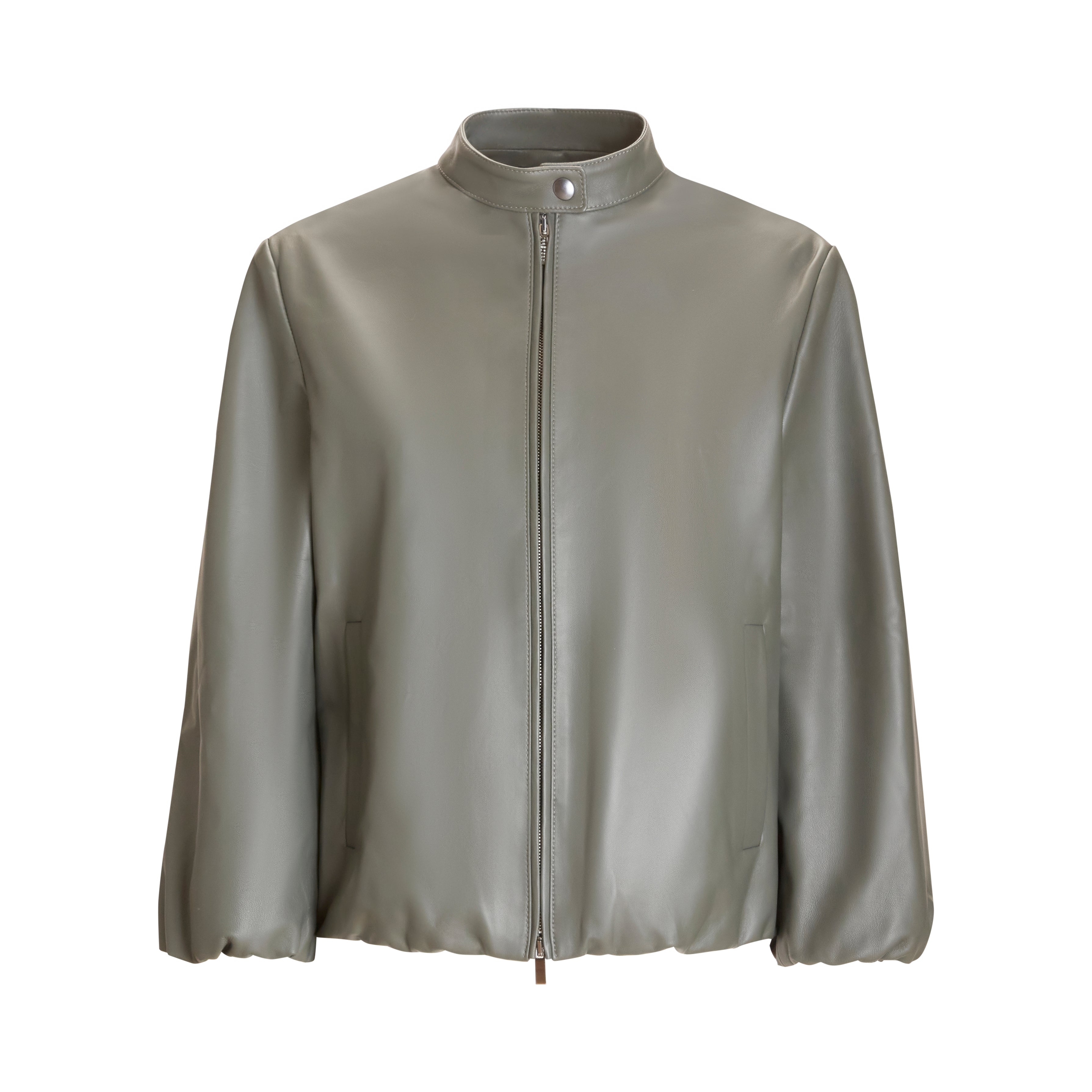 F.lli Rossetti 98407 giubbino donna verde nappa zip