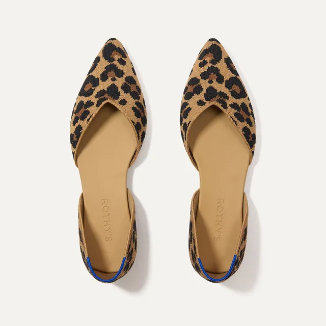 Rothy's The D'Orsay Point ballerine donna maculato classic cat