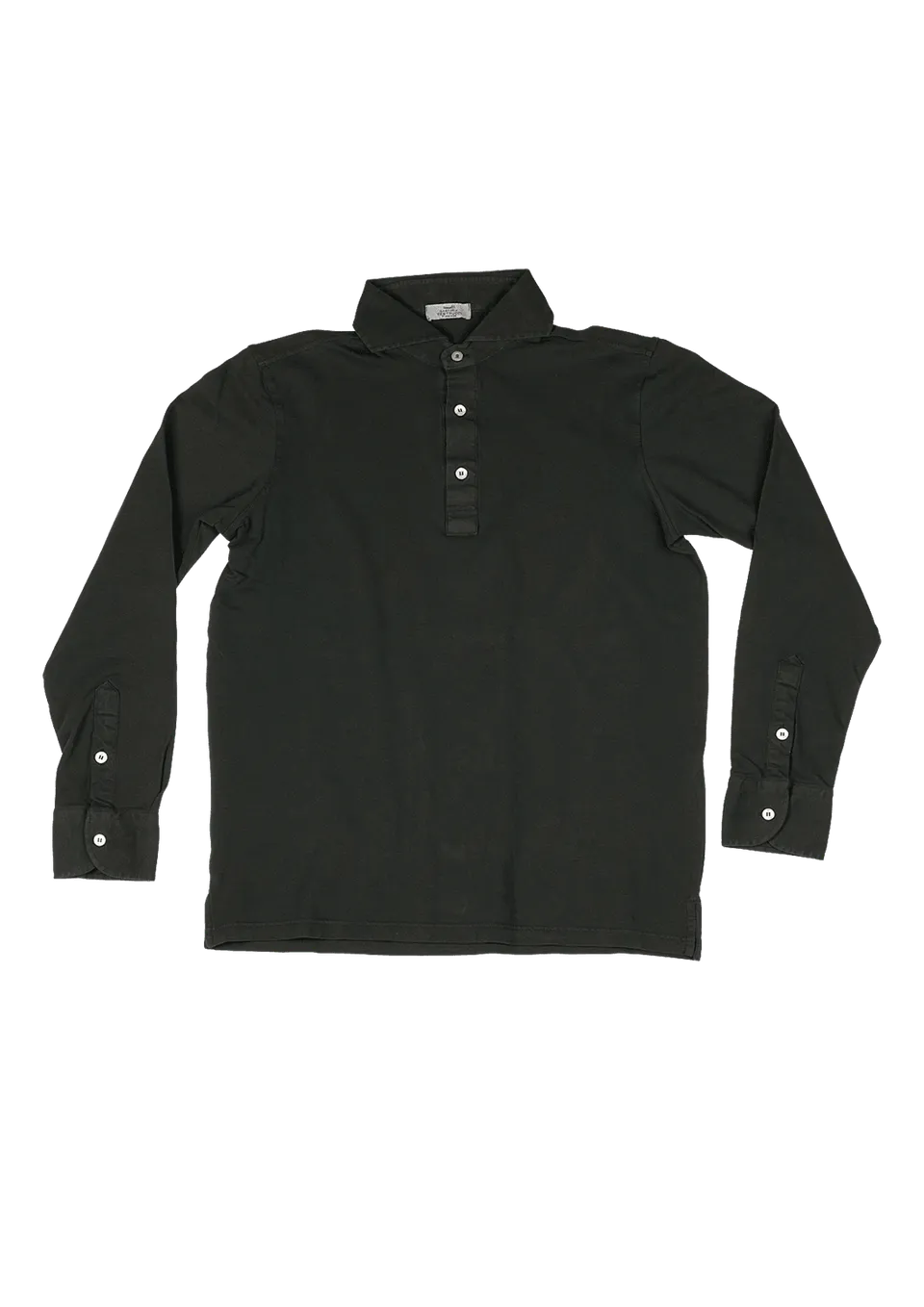 Stefano Bemer SV6019 polo verde inglese cotone stone