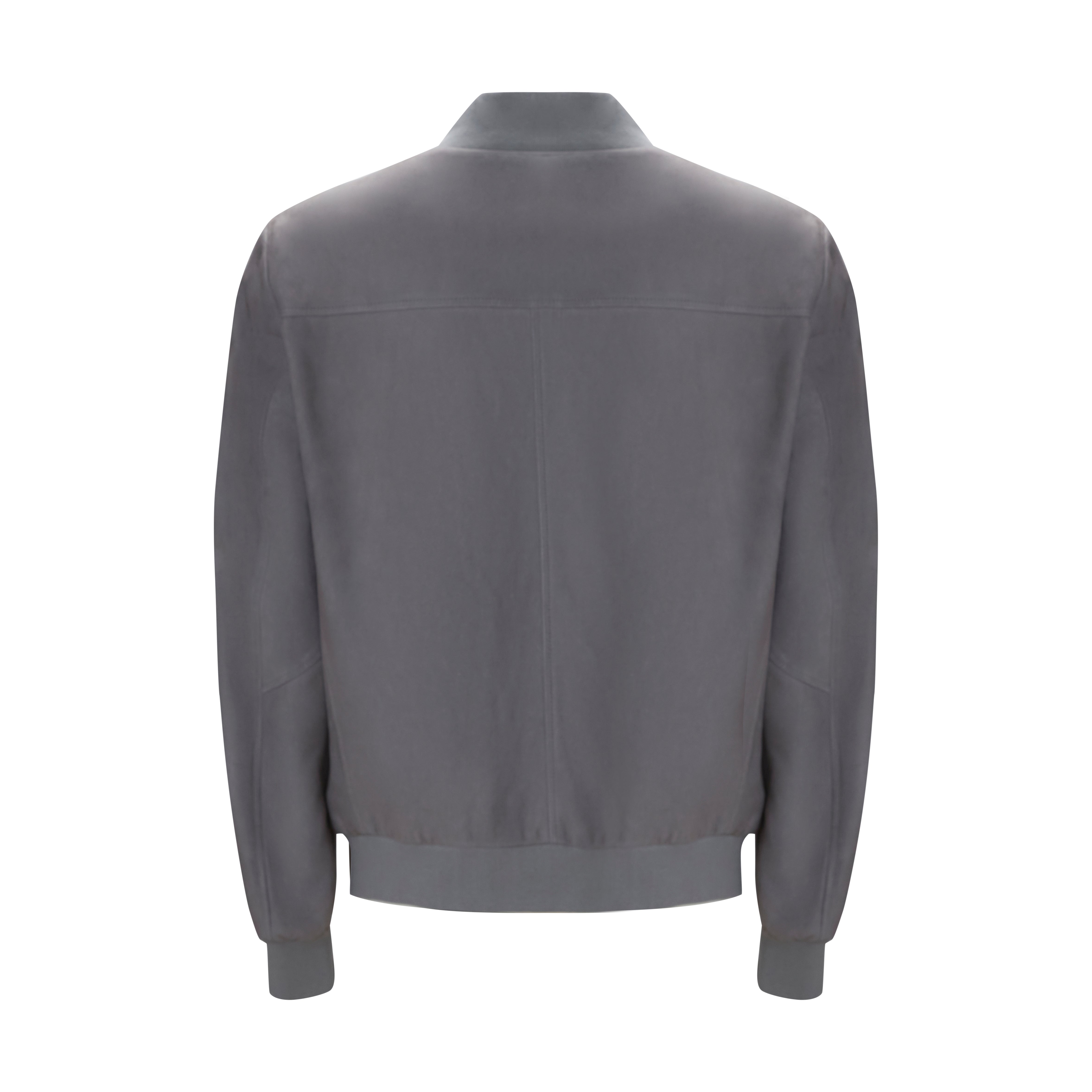 F.lli Rossetti 99711 Giubbino Uomo Grigio in Suede