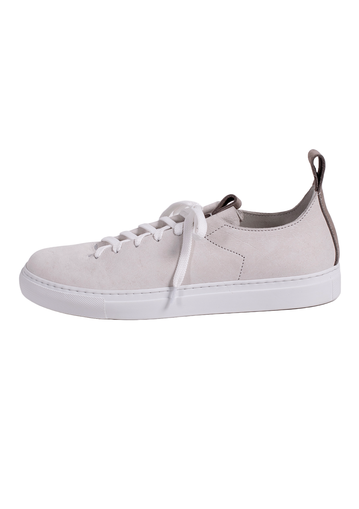 Stefano Bemer Wholecut Modello1 sneakers panna pelle kudu
