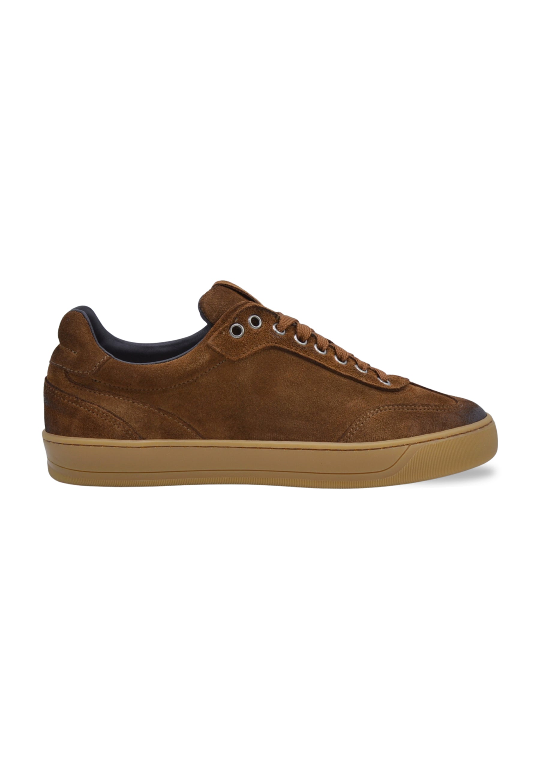 Sandro Barbera B68 Vibe Sneaker Pelle Tabacco