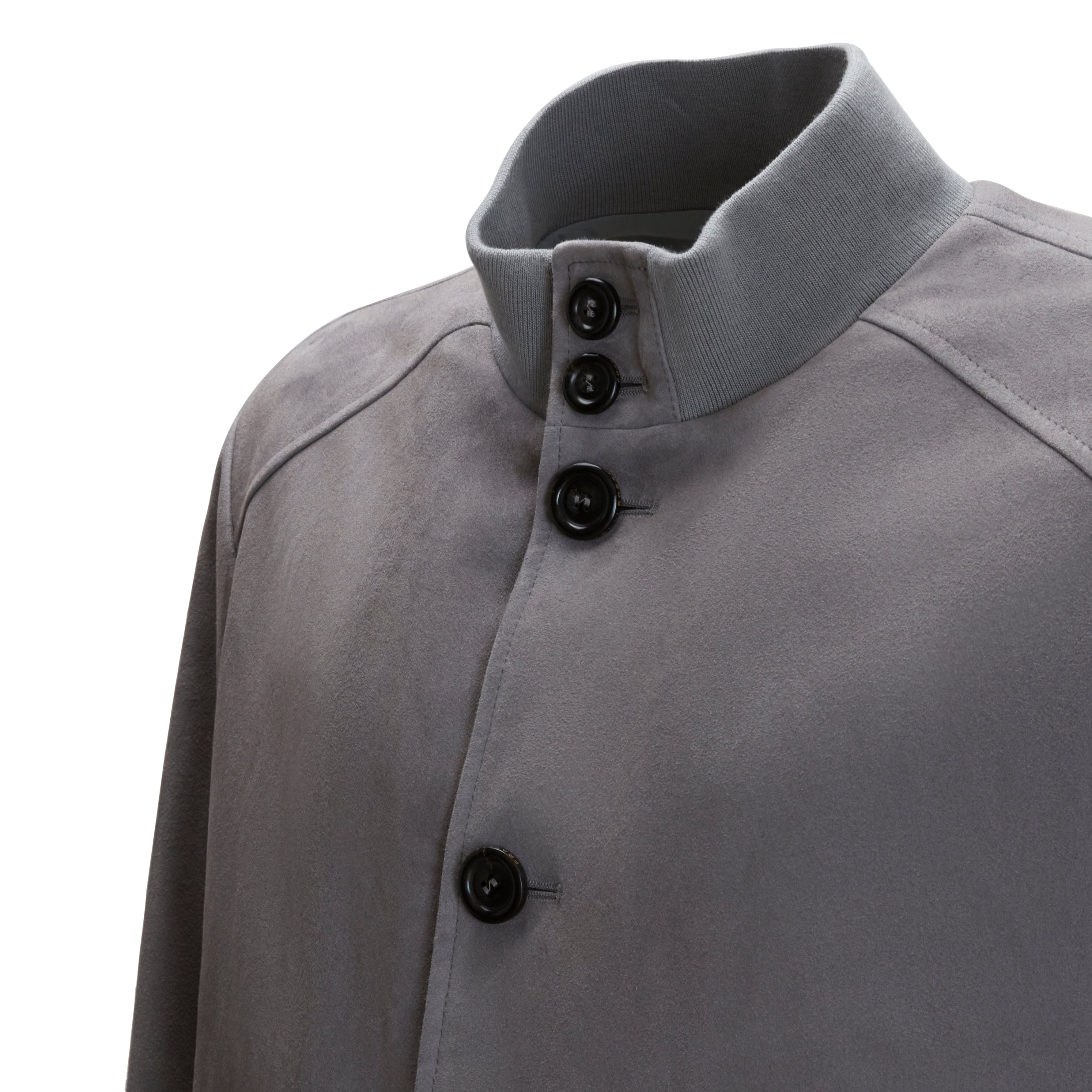 F.lli Rossetti 99711 Giubbino Uomo Grigio in Suede