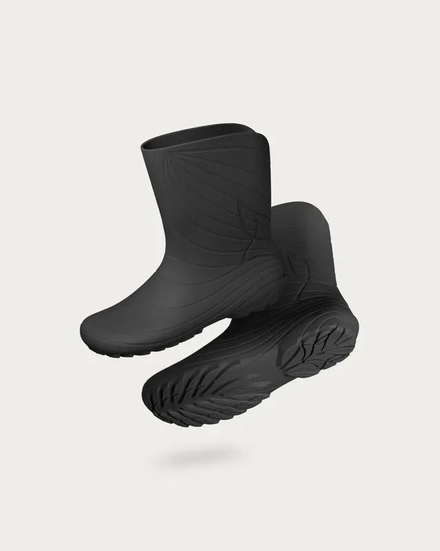 Wildling Rain Boot Ranidae black stivali pioggia neri