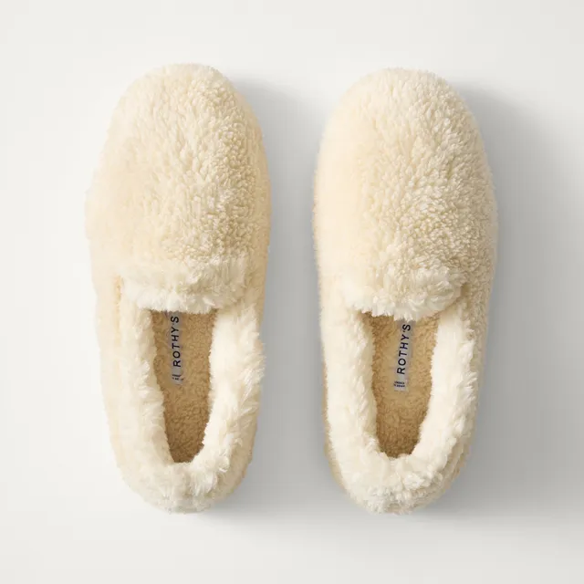 Rothy's The Teddy Slipper pantofole Oat Milk beige