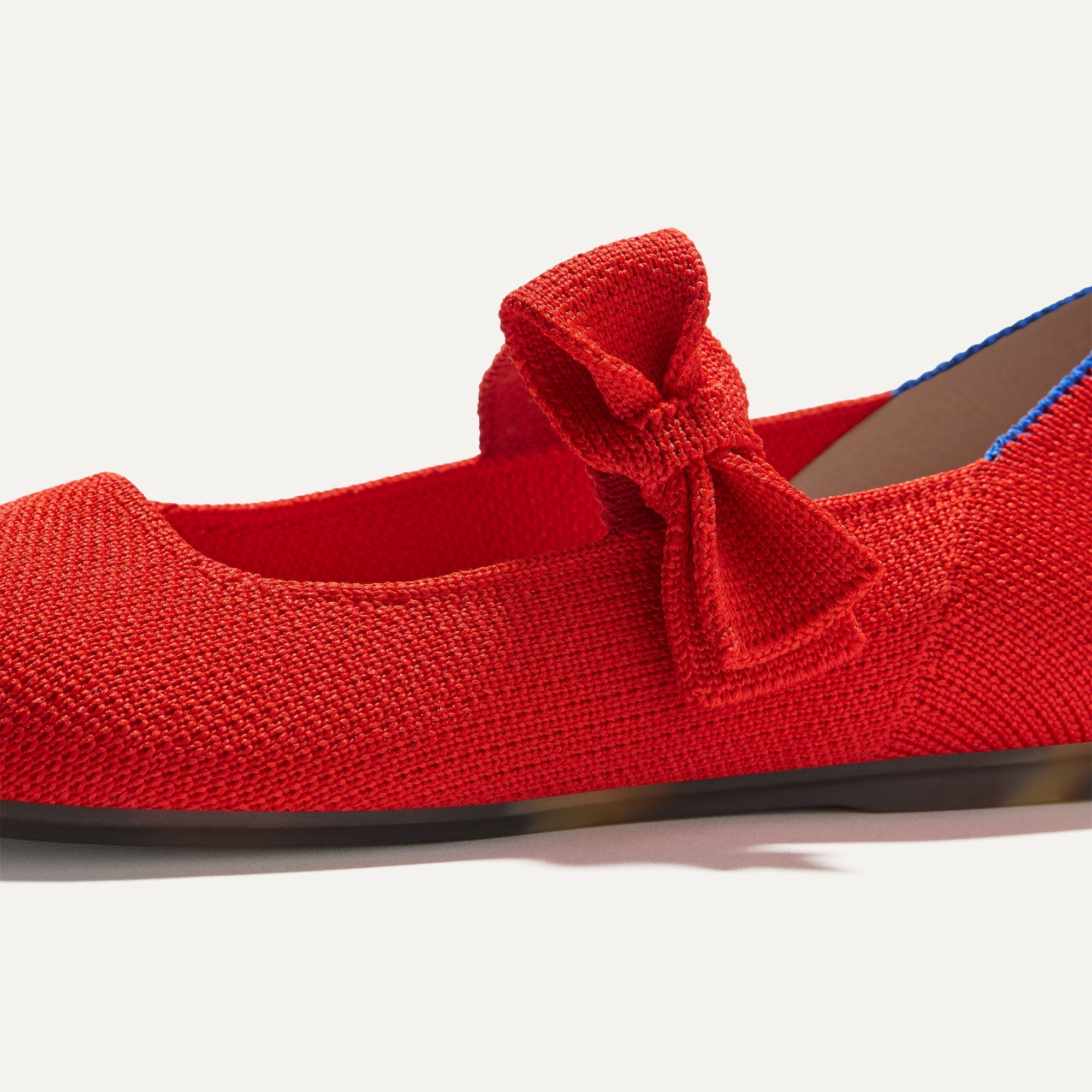 Rothy's The Kids Tux Bow Mary Jane scarpe rosse fiocco rosso