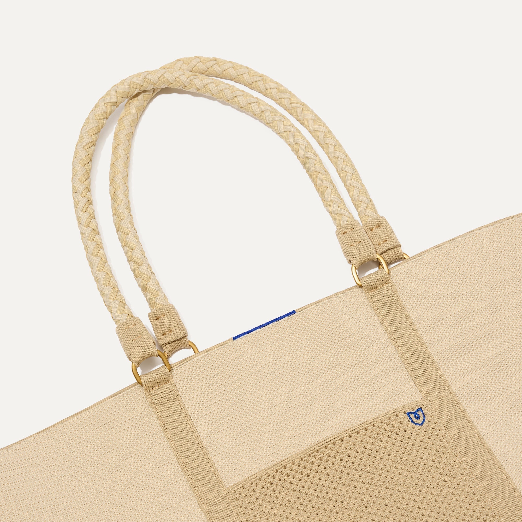 Rothy's The Summer Tote borsa meringue canapa manici corda