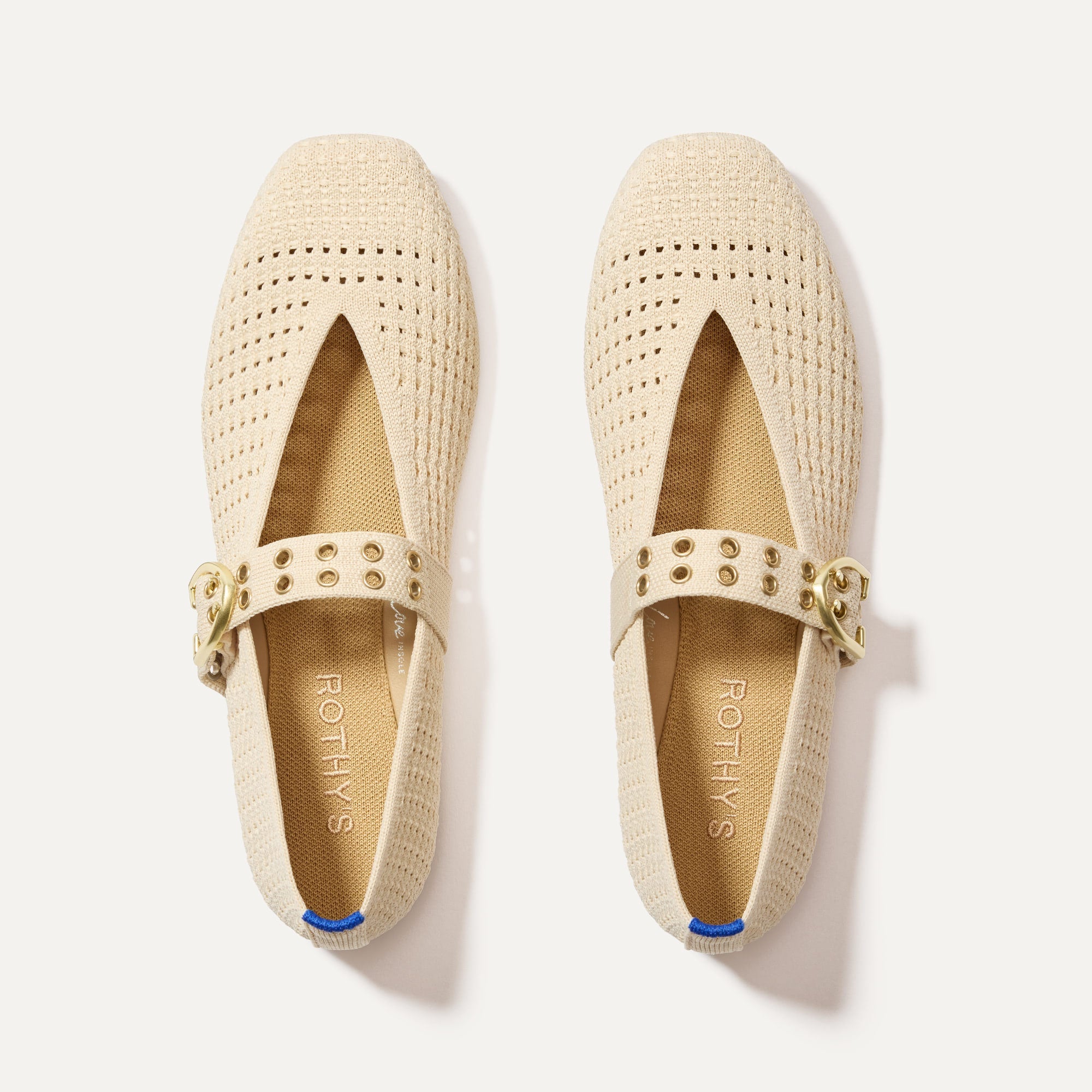 Rothy's The Max Buckle ballerine nere con fibbia
