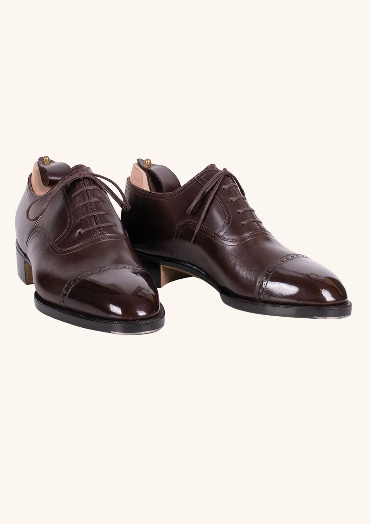 Stefano Bemer Oxfords T6452 scarpe pelle marrone