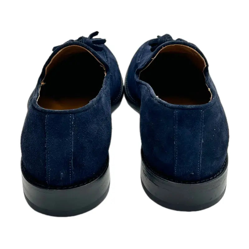 Sandro Barbera 4208 tassel loafer uomo blu camoscio
