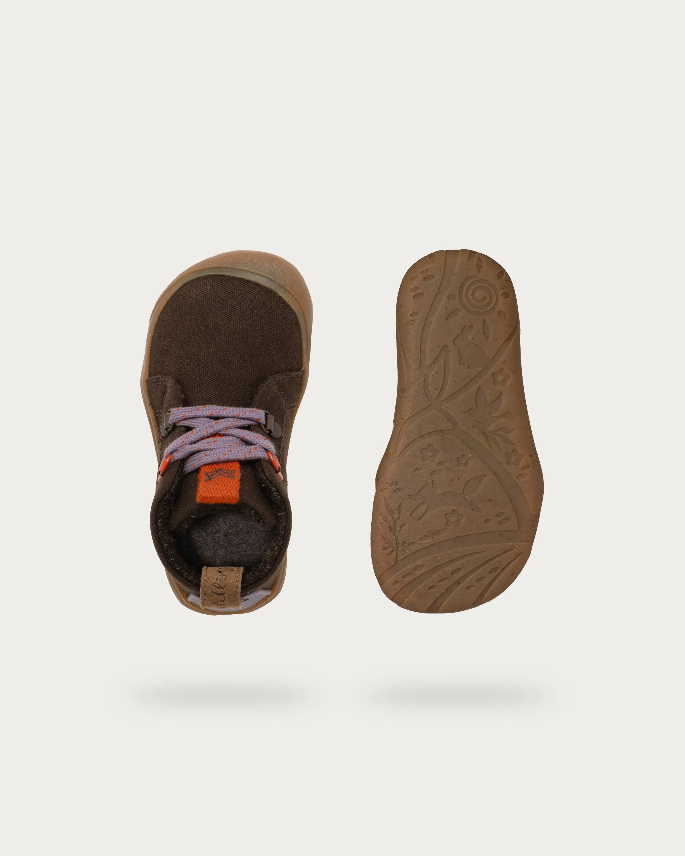 Wildling Shoes Tejo chocolate stivaletti bimbo caldi idrorepellenti