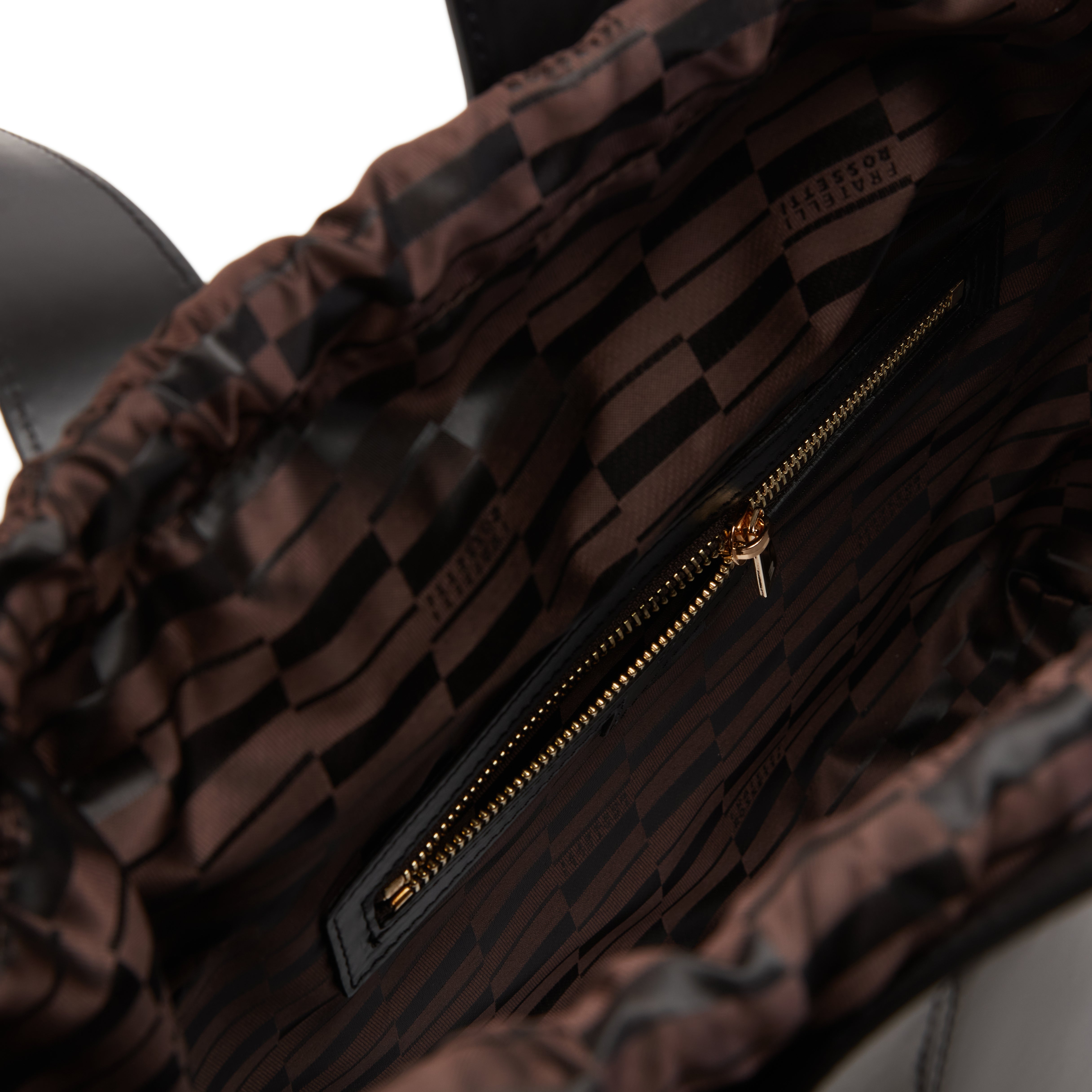F.lli Rossetti Lisetta 84833 tote bag nera pelle
