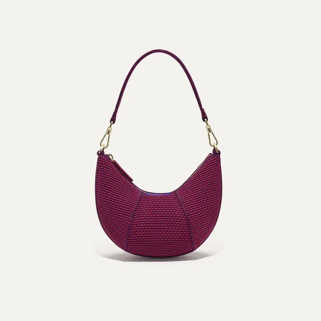 Rothy's Mini Crescent Borsa donna Beet piccola quotidiana