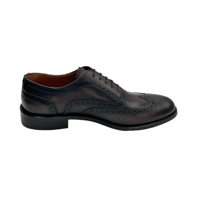 Sandro Barbera & Figli 44205 Oxford scarpe uomo marrone pelle